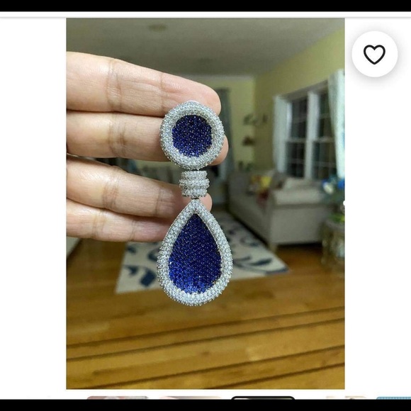 CZ earrings - Picture 8 of 8